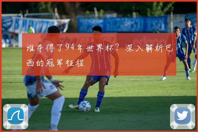 谁夺得了94年世界杯？深入解析巴西的冠军征程